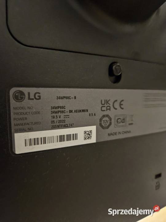 Monitor 4K LG 34 cale na Gwarancji 10 miesiecy 25" i większe Kraków