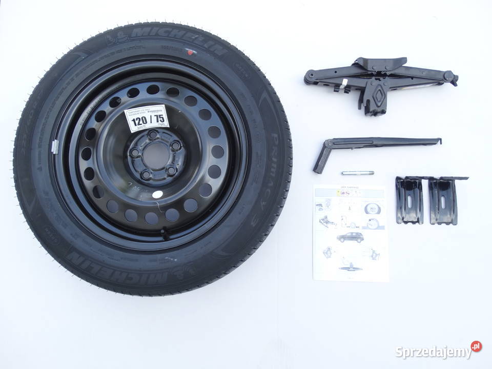 JEEP CHEROKEE V KL KOŁO DOJAZDOWE ZAPASOWE 17 Łosieniec
