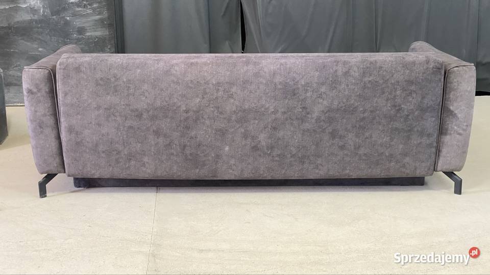 Nowoczesny zestaw wypoczynkowy sofa fotel pufa Budno sprzedam