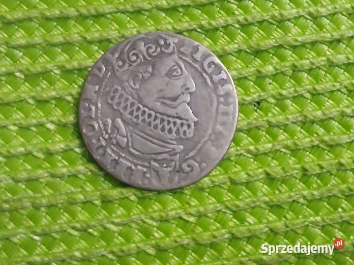 moneta srebrna polska Zygmunta III Waza z 1627r Łomża