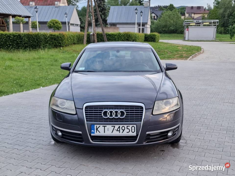 Audi A6C6 Sedan 20 TDI Skóra Navi podgrzewane fotele Samochody osobowe