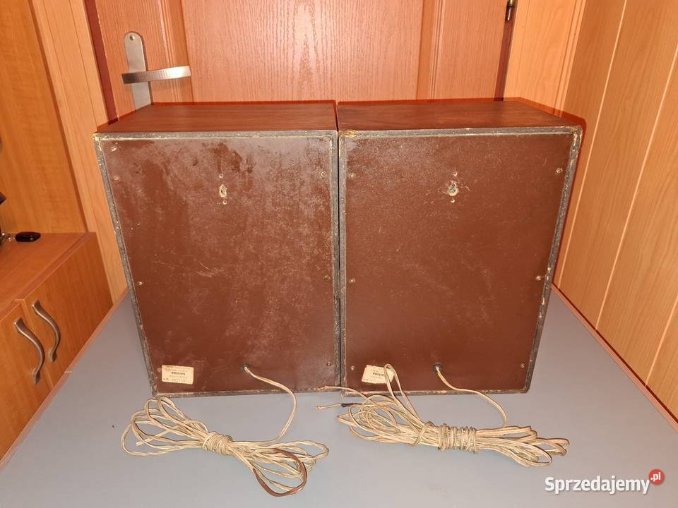 Kolumny Stereo Philips 22RH41211Z Vintage 1971 Słuchawki i głośniki Sochaczew