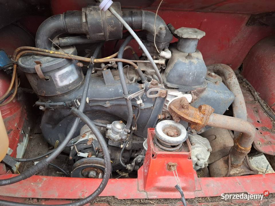 Silnik Fiat 126p Maluch EL na chodzie odpalający opolskie
