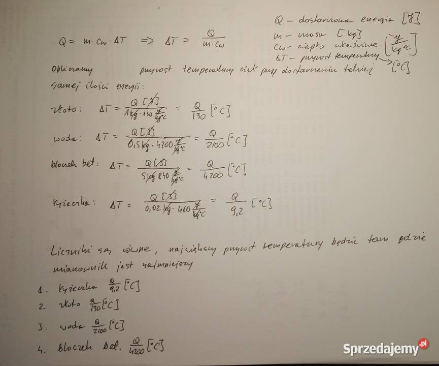 Termodynamika onlinepogotowie termodynamikapomoc