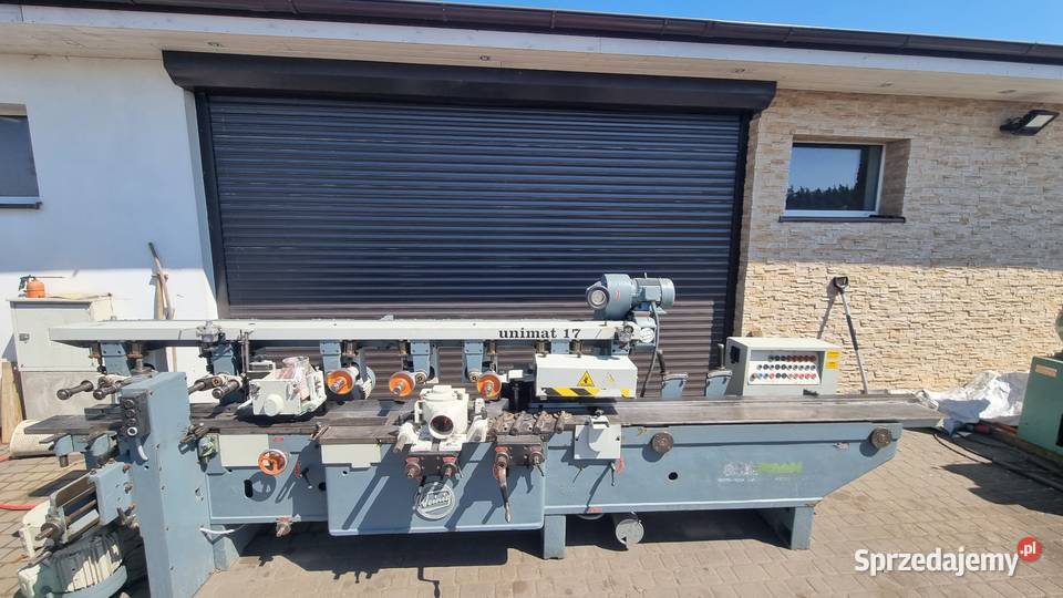 Strugarka czterostronna Weinig Unimat 17 pomorskie Karsin
