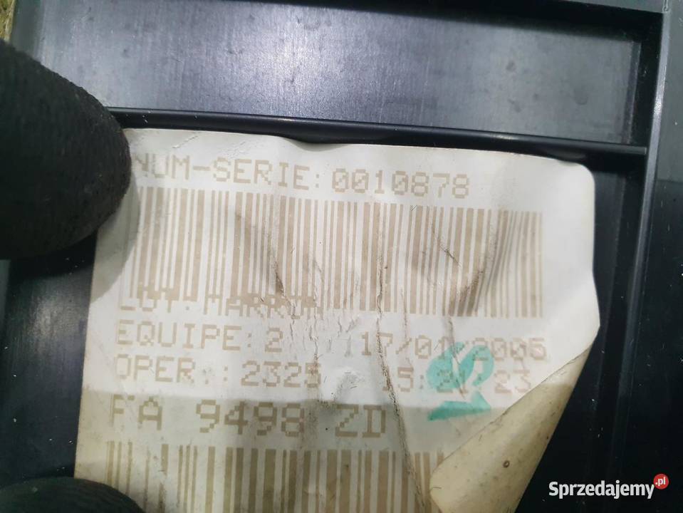 SCHOWEK PASAŻERA PEUGEOT 407 FA9498ZD