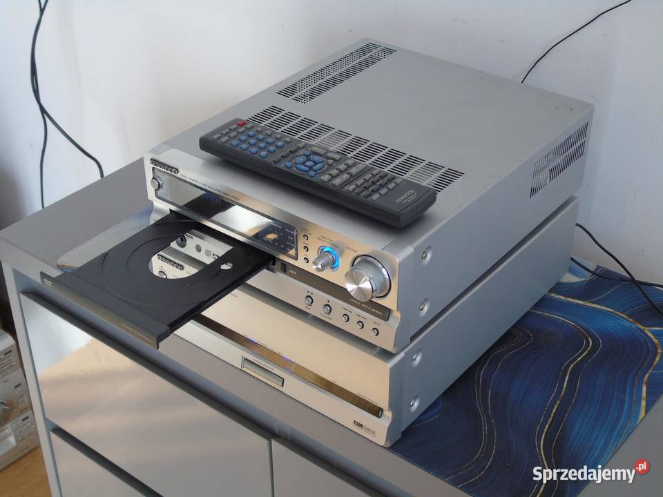 Kenwood MAX7 i CAX7 pilot amplituner z CD AUX Jasło