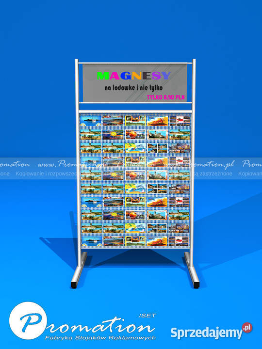 Stojaki na magnesy Ekspozytory na pamiątki Gdynia