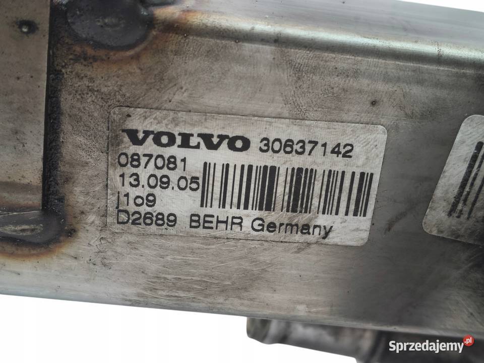 CHŁODNICA SPALIN EGR Volvo V70 S60 S80 XC90 24 lubelskie Chełm