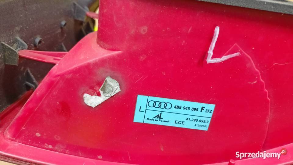 Audi A6 C5 Allroad kombi lampy tylne 2 sztuki osobowe Grudziądz