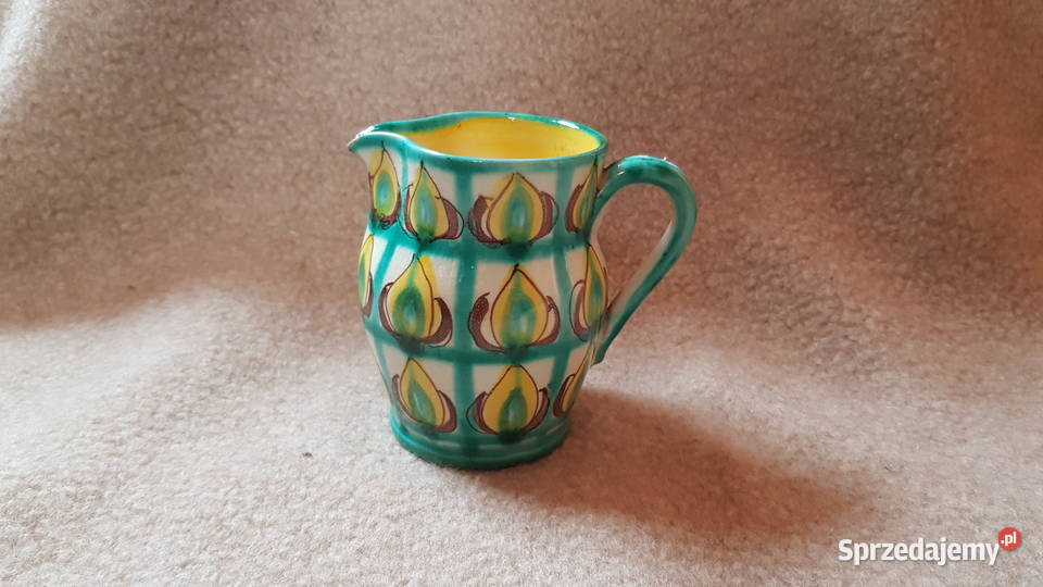 Stary ceramiczny dzbanek śląskie Myszków
