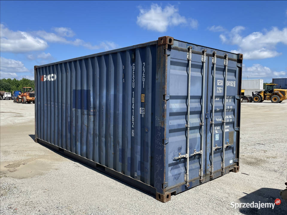 Kontener morski 20DV 6 metrowy transport Magazynowanie podkarpackie Sędziszów Małopolski