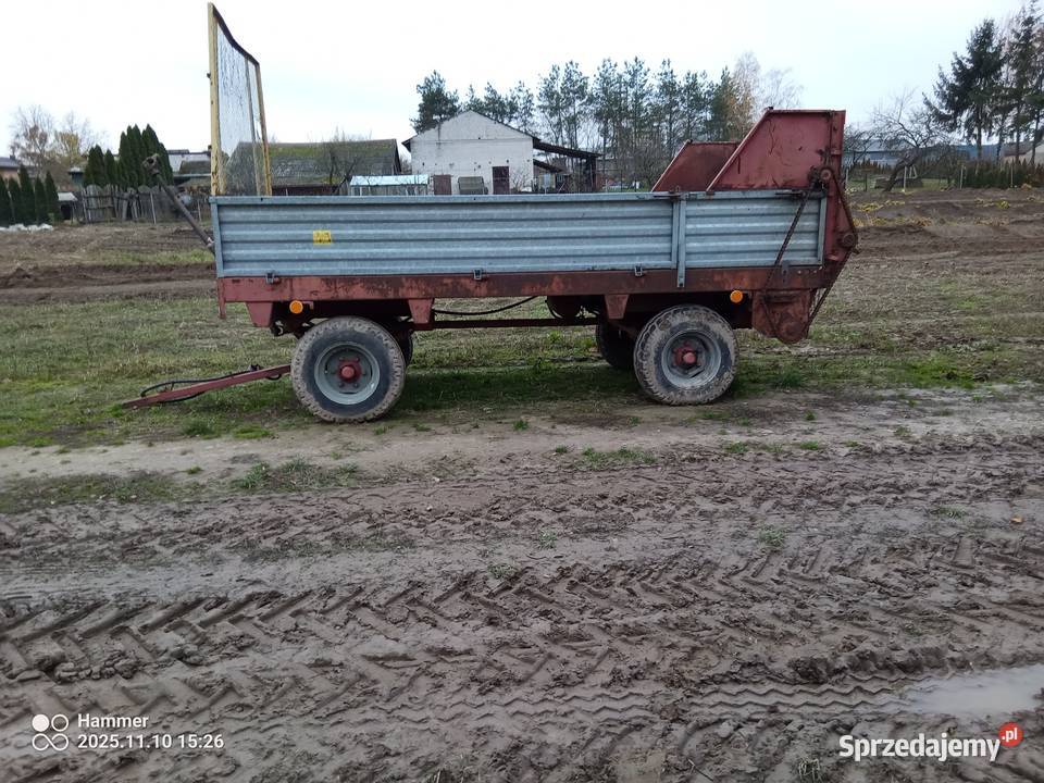 Rozrzutnik Obornika Cynkomet 4 Ton