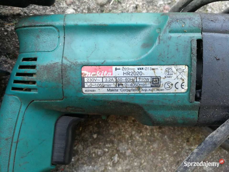 Młotowiertarka Makita HR2020 SDS Plus Wiertarki i wkrętarki