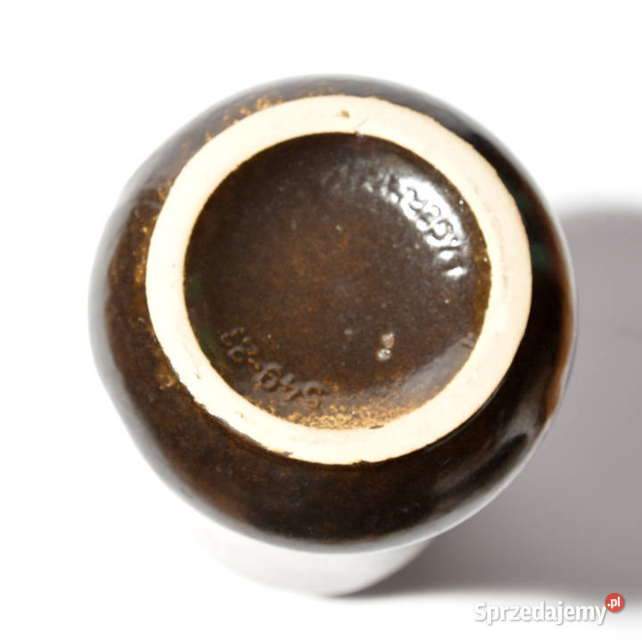 Ceramiczny wazon Scheurich Keramik Niemcy lata
