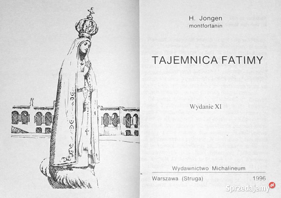 Tajemnica Fatimy H Jongen lubelskie Chełm