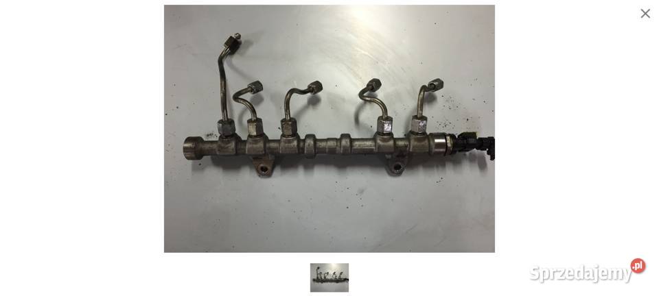 listwa wtryskowa 0445214222 opel 13cdti A13DTC Jelcz-Laskowice