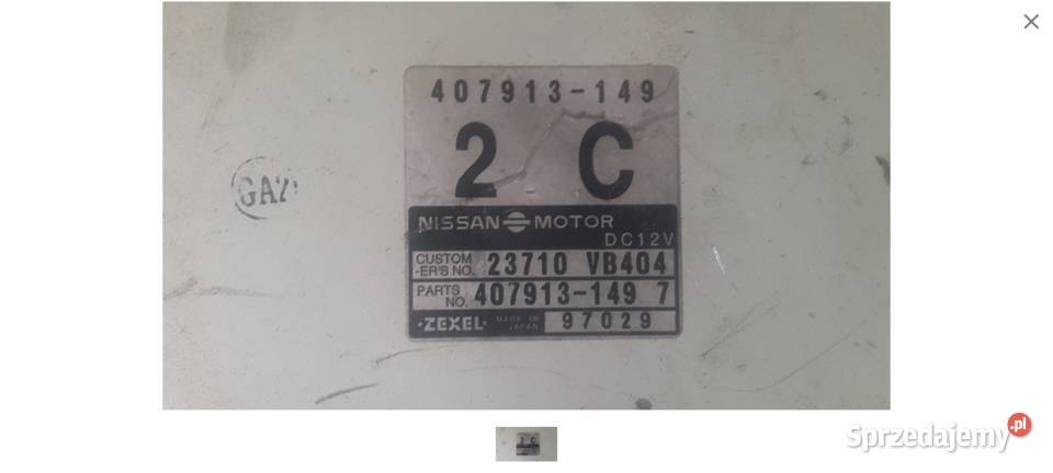 komputer 407913149 2C patrol 28 td tdi y61 Układ elektryczny Jelcz-Laskowice