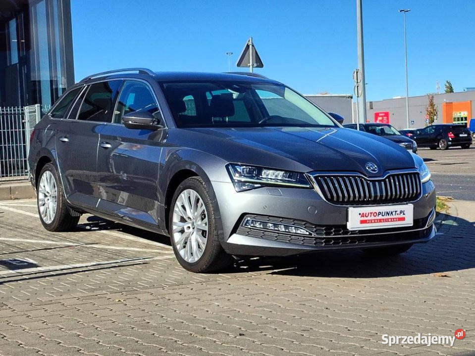 Skoda Superb 2022r 20 TDI 200 Matrix Kamera Poznań