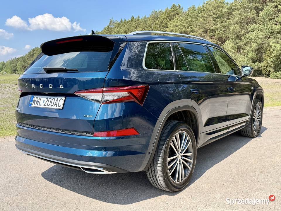 Skoda Kodiaq 20 diesel 4x4 salon polska światła przeciwmgielne
