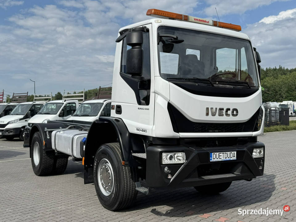 Iveco Eurocargo 150280 Rama 550 Napęd 4x4 ABS Widełki