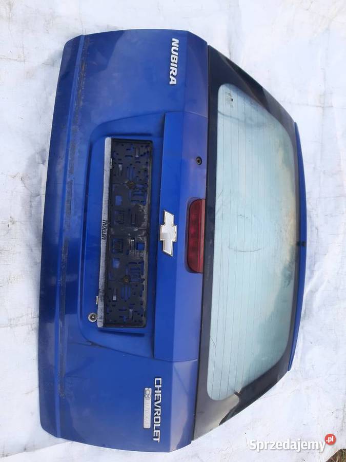 Chevrolet Lacetti Nubira klapa tylna z szybą 15U łódzkie Ksawerów