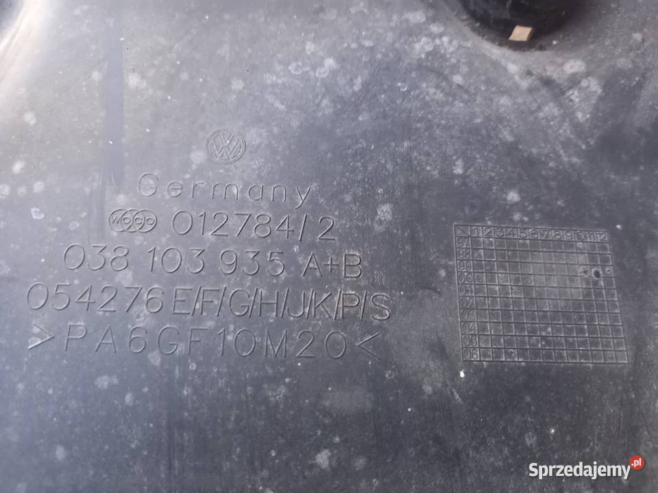 Osłona górna silnika golf 4 19tdi osobowe Jędrzejów