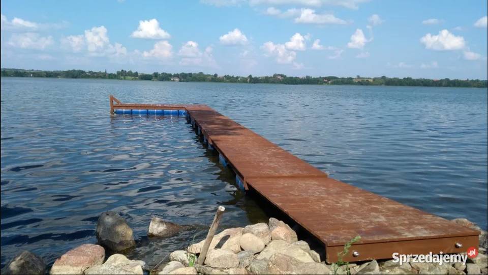 Pomost Pływający Tratwa Molo Przystań Pomost Uniejów