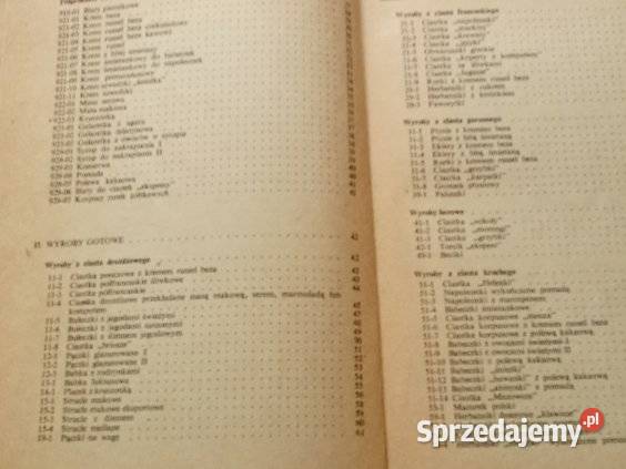 Receptury i przepisy ciastkarskie Lipińska łódzkie Łódź