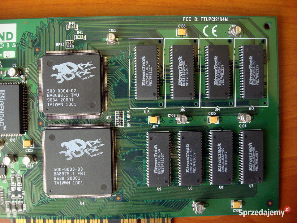 Akcelerator DIAMOND MONSTER 3D 3DFX VOODOO 4MB Kielce