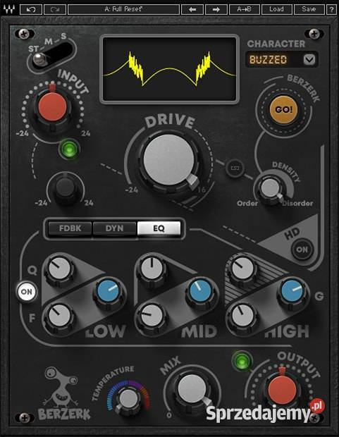 Waves Berzerk plugin AAX VST MAC PC 64bit