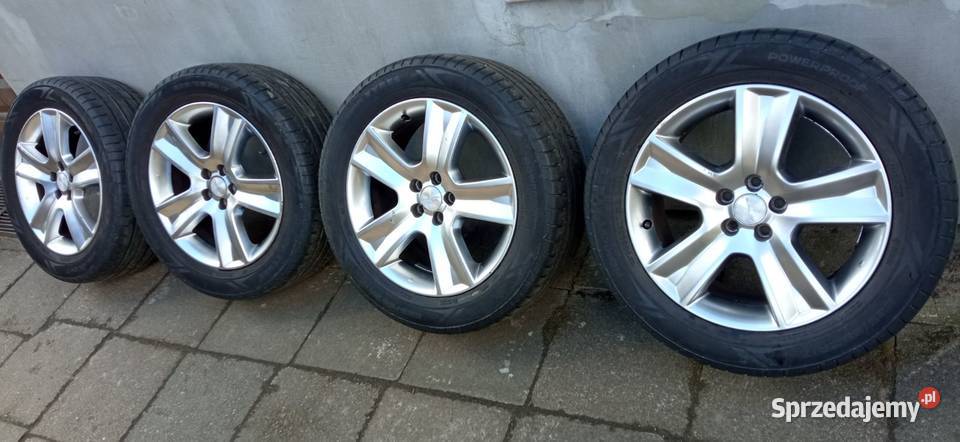 Koła Subaru felga 5x100 opony Nokian 22555 R17