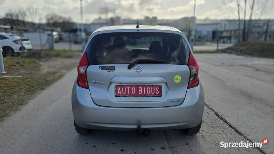 Nissan Note mały przebieg kamera 360 navigacja klimatyzacja Lębork