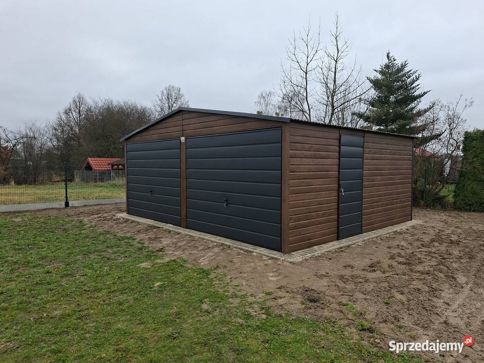 Garaże drewnopodobne Piaseczno