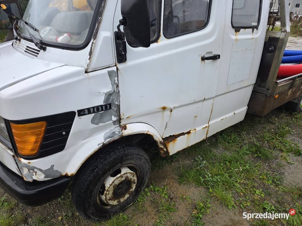 Mercedes 410D autolaweta uszkodzony Gorlice