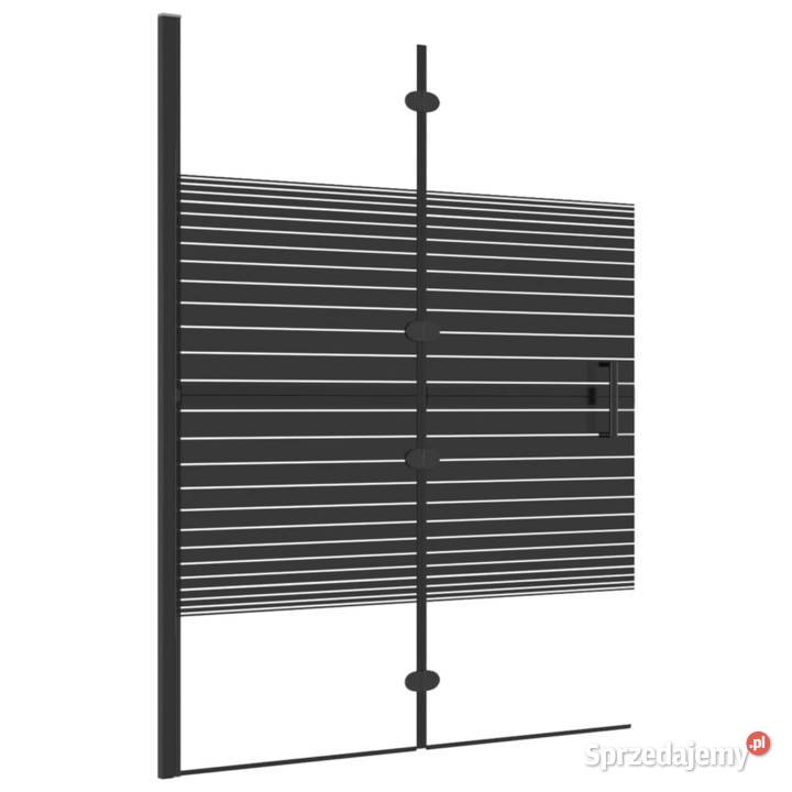 vidaXL Składana kabina prysznicowa ESG 100x140