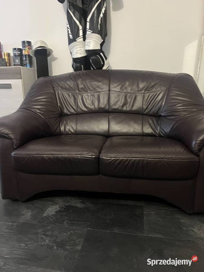 Sprzedam sofę skórzaną Sofy i kanapy Nowa Wieś Ełcka