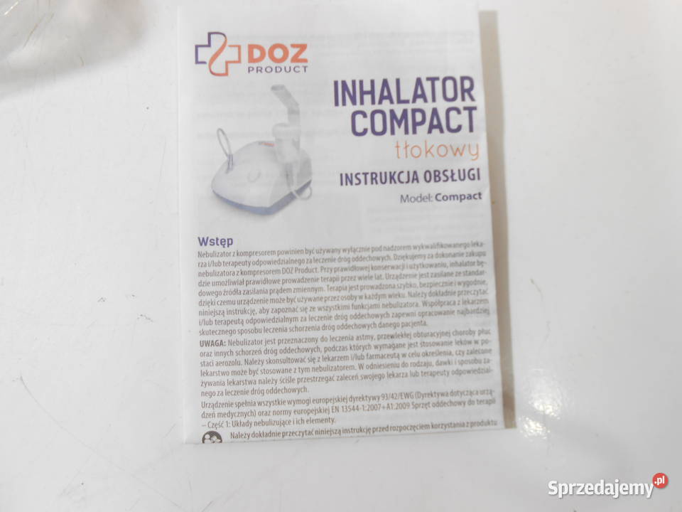 Inhalator Compact tłokowy Urządzenia