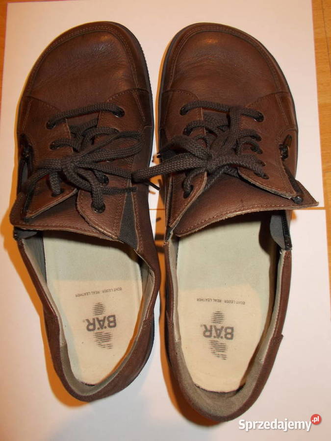 Buty męskie BR brązowe skóra r42 dłwkładki 271 sprzedam