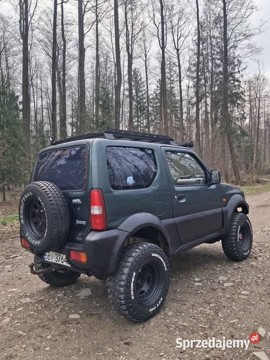 Suzuki jimny 16 przygotowany w teren