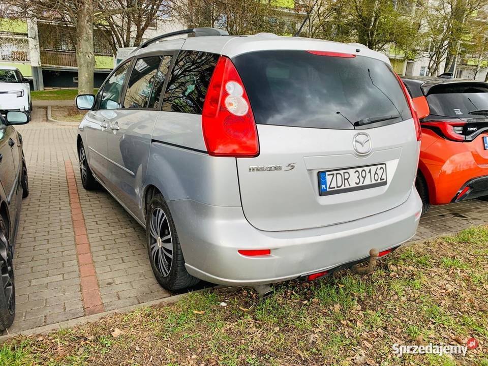 Mazda 5 LPG 7 osobowa komputer pokładowy Szczecin