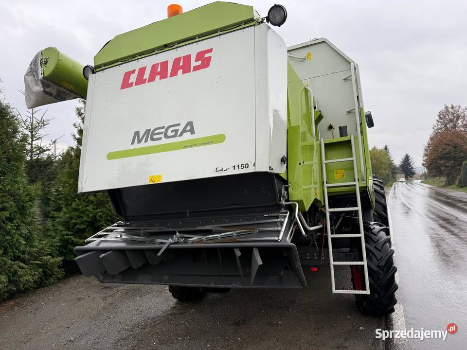 Kombajn zbożowy Claas Mega 370 pro 2007 heder 6m Nowa Ruda