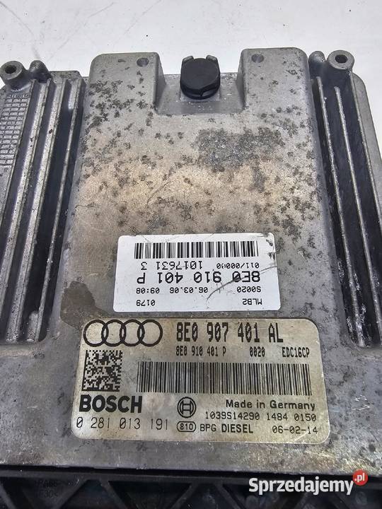 STEROWNIK KOMPUTER SILNIKA AUDI A4 B7 30 TDI śląskie Przystajń