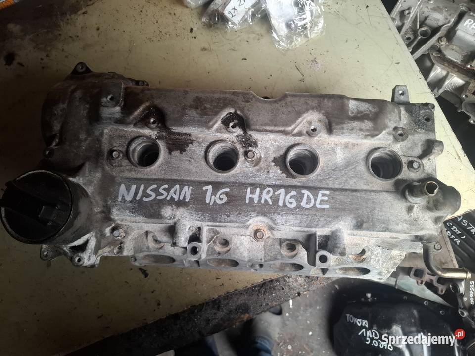 NISSAN QASHQAI JUKE 16 HR16DE głowica kompletna