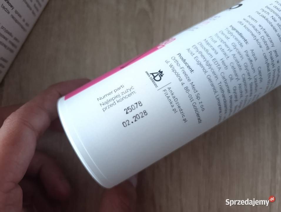 FitLab Krem Antycellulitowy Osób Aktywnych Pozostałe pomorskie Kwidzyn