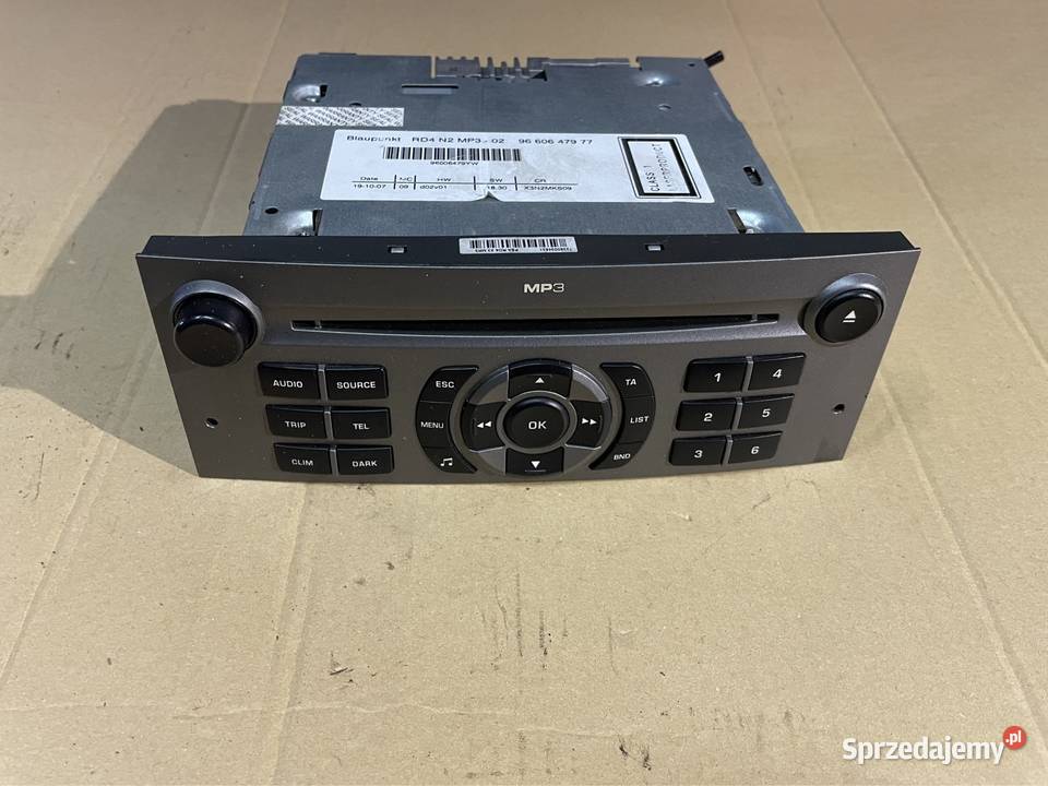9660647970 Radio fabryczne Citroen c5 II 2 Szczecin