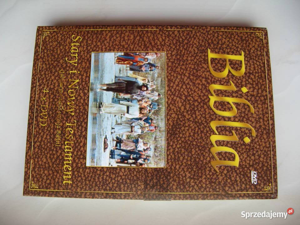 Biblia Stary i Nowy Testament 4 płyty DVD polski