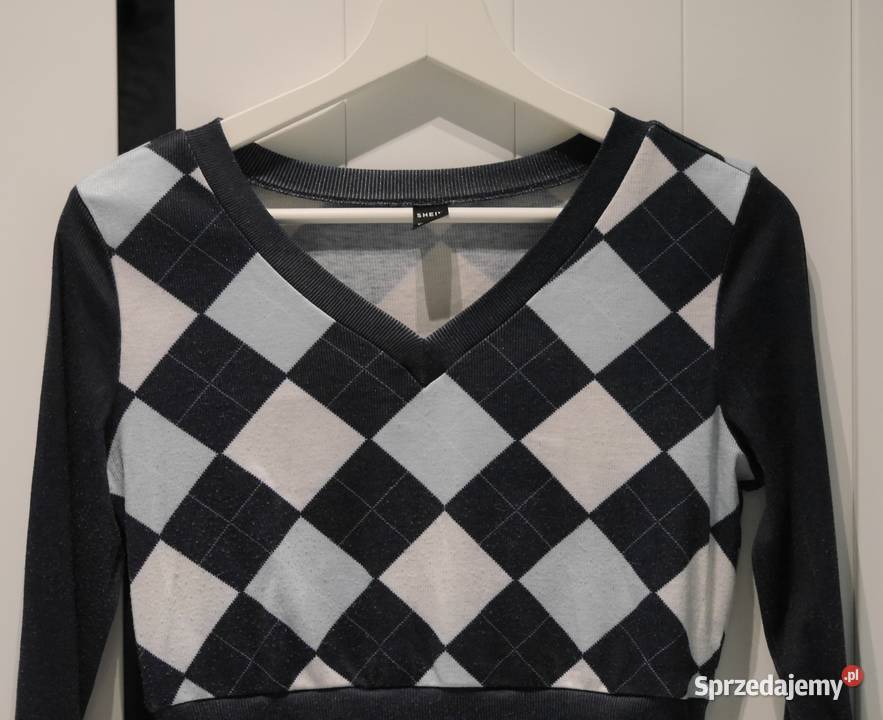 Shein świetny krótki sweterek 34 XS dolnośląskie Wrocław