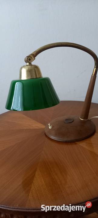 Lampka gabinetowa z lat 60 ub wieku ruchome Antyki Skierniewice