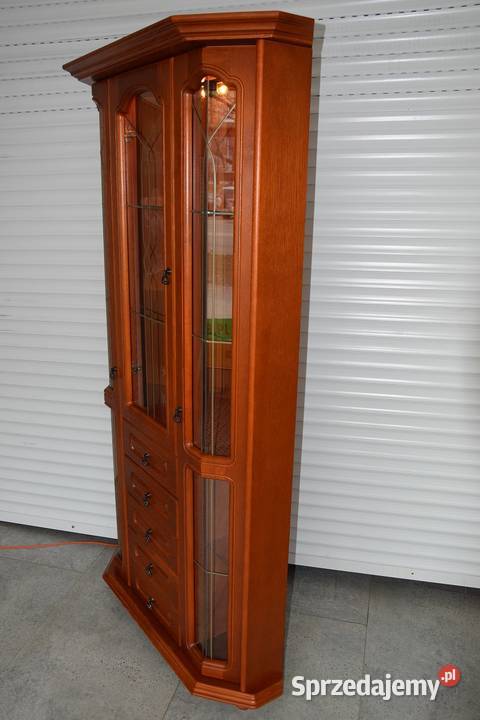 witryna narożna super stan